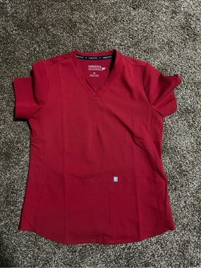 Fabletics Red Scrub Set